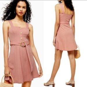 NWT - Topshop - Sleeveless Fit & Flare Dress